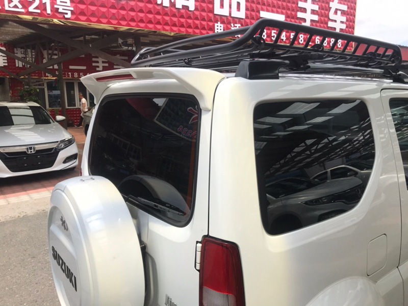 Suitable for 2007-2017 Suzuki Jimny Tail Wing Jimny Modified Special Painted Fixed Wing with Light