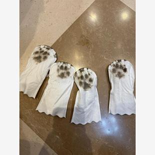 Disposable Shoe Covers for Pet Dogs, Anti-Dirty Foot Covers for Walking the Dog, Puppy Socks, Waterproof, Anti-Dirty, Slippery Shoes
