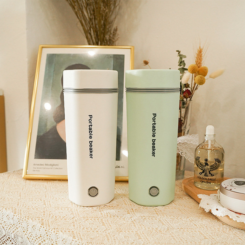 Electric kettle electric heating water Cup portable boiling water Cup dormitory automatic mini stainless steel boiling water vacuum cup