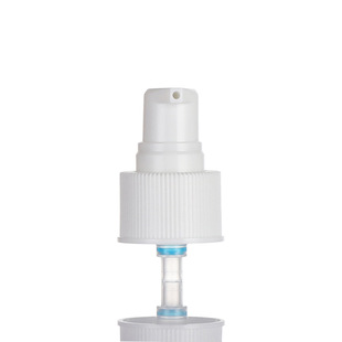 Factory Direct Sales 20/410 Powder Pump Essence Foundation Pump Head Push-Type Pp Material Stripesd Lotion Pump