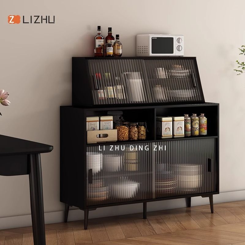 Modern Minimalist Sideboard Storage Cabinet Living Room Kitchen Cabinet Storage Cabinet Japanese Tea Cabinet Storage Wall Cupboard