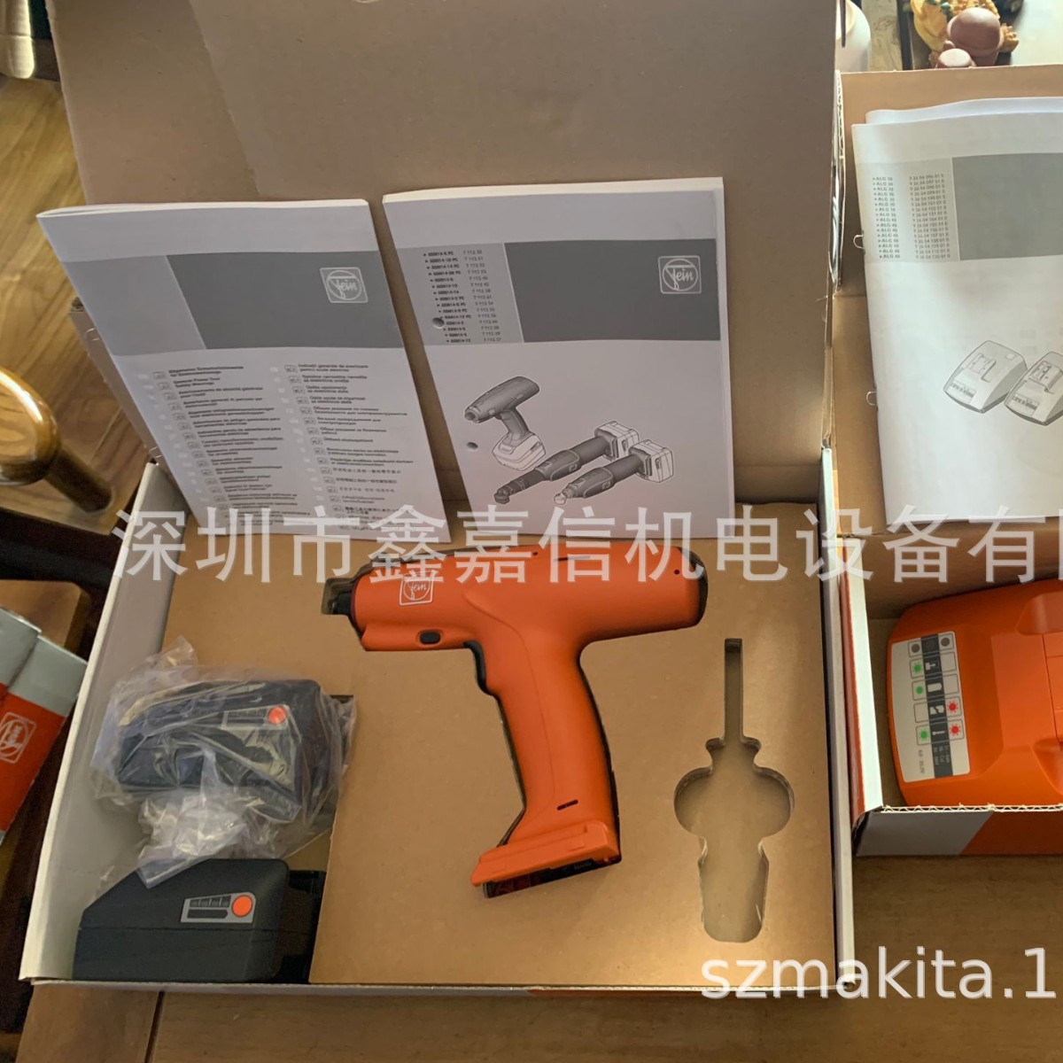 现货批发德国FEIN泛音ASM 14-12定扭电枪AccuTEC T形手柄充电扳手