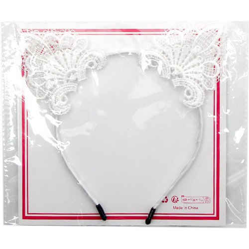 Accesorios de ropa interior transfronterizos de caricatura de encaje de gato orejas accesorios de cabello de acoplamiento de joyas Amazon al por mayor