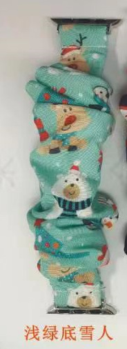 Apple correa de reloj adecuado para Apple watch3 4 56 se 7 8 generación intestino grueso banda de pelo Correa pulsera