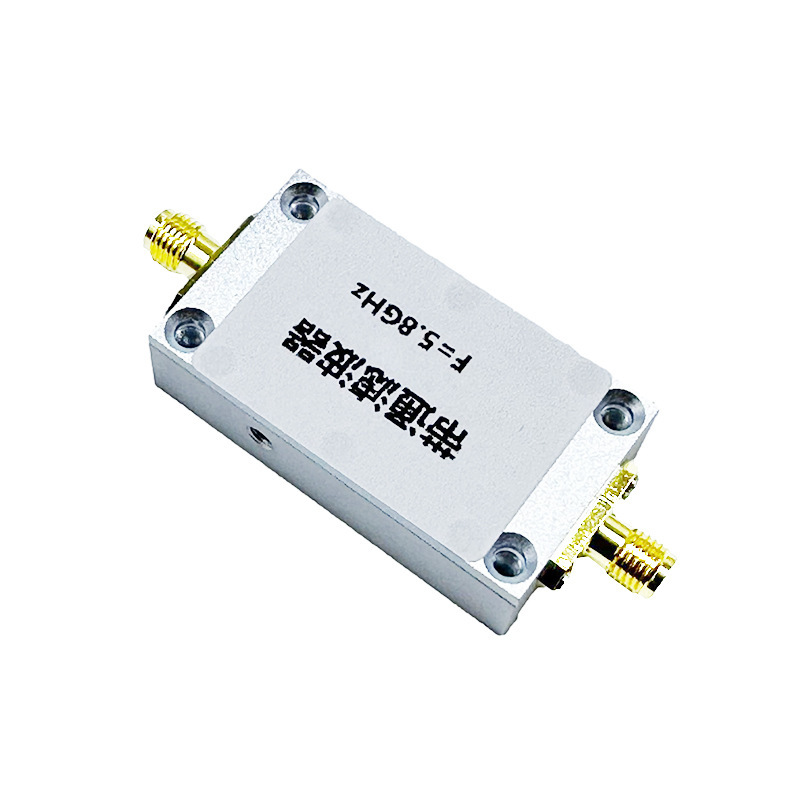 5.8GHz 带通滤波器 无线图传滤波器 Wifi等接收机抗干扰专用 SMA