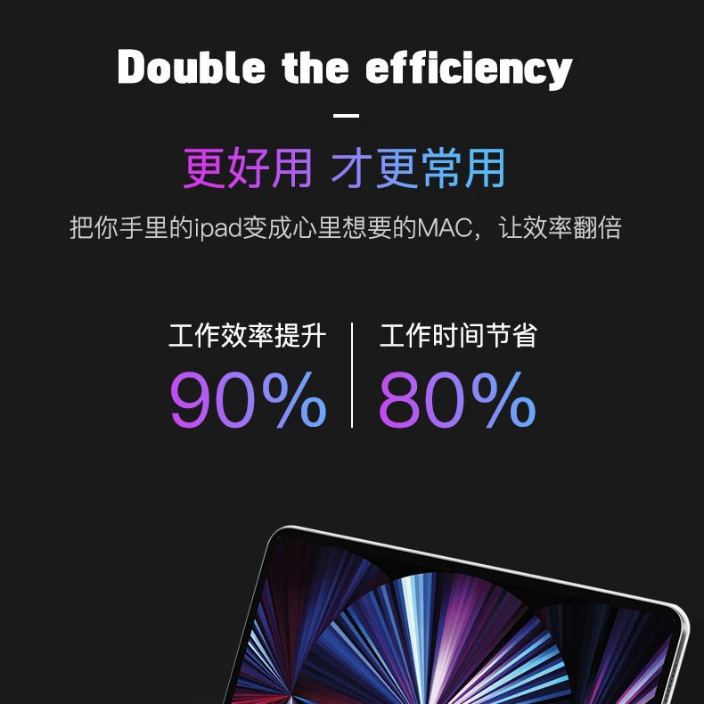 Apple, совместимая клавиатура, умный чехол, Bluetooth, pro11