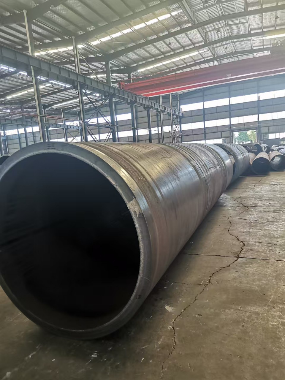 DN900厚壁钢板卷管加工  桥梁柱基用直缝钢护筒