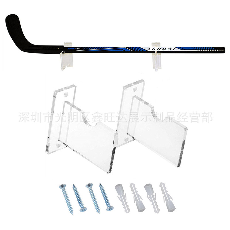 1 pair pack hockey stick wall mounting bracket hockey stick display stand wall hanging hockey stick bracket