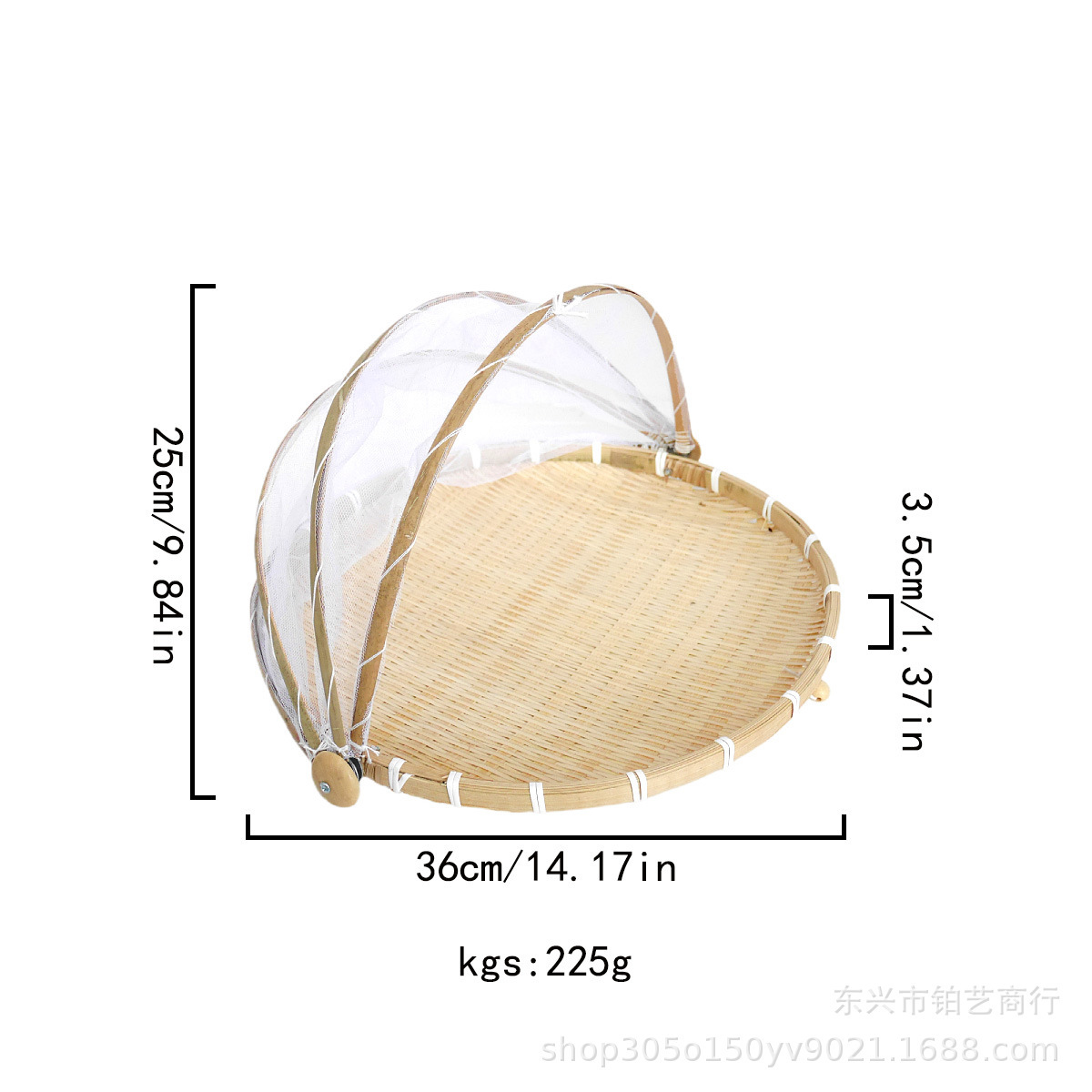 Caqui de secado artefacto de caqui de secado tela de bambú de secado tamiz de bambú con malla de tela