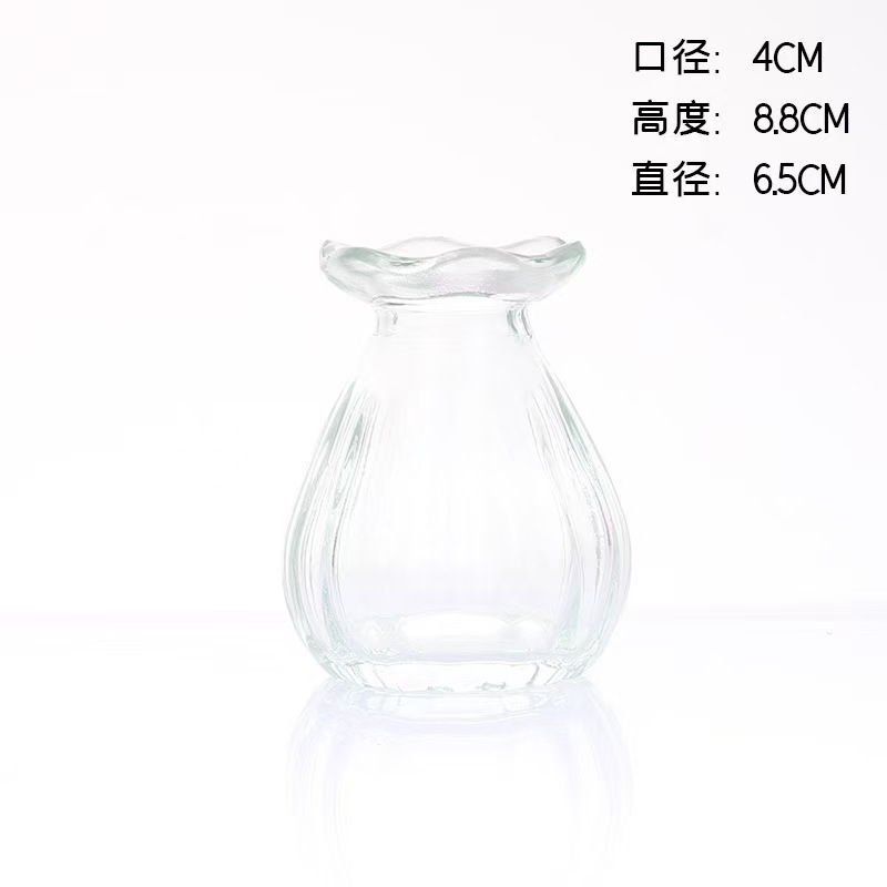 Juego de jarrones pequeños populares de Amazon, jarrones de estilo europeo para arreglos florales, decoración de alta gama para sala de estar y cocina