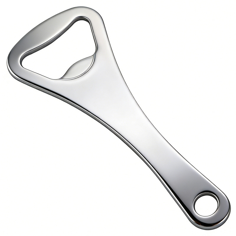 Abrebotellas de cerveza de acero abridor de botellas de cerveza abridor de botellas de publicidad LOGO láser