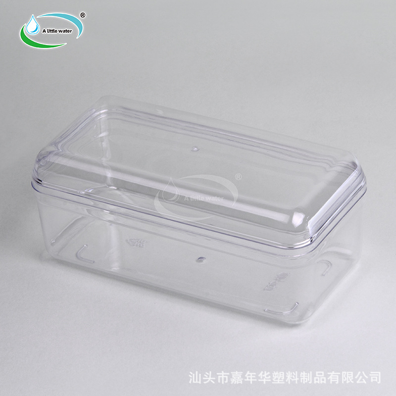 厂家现货供 应长方形透明塑料千层酥蛋糕盒子 慕斯蛋糕西点饼干盒