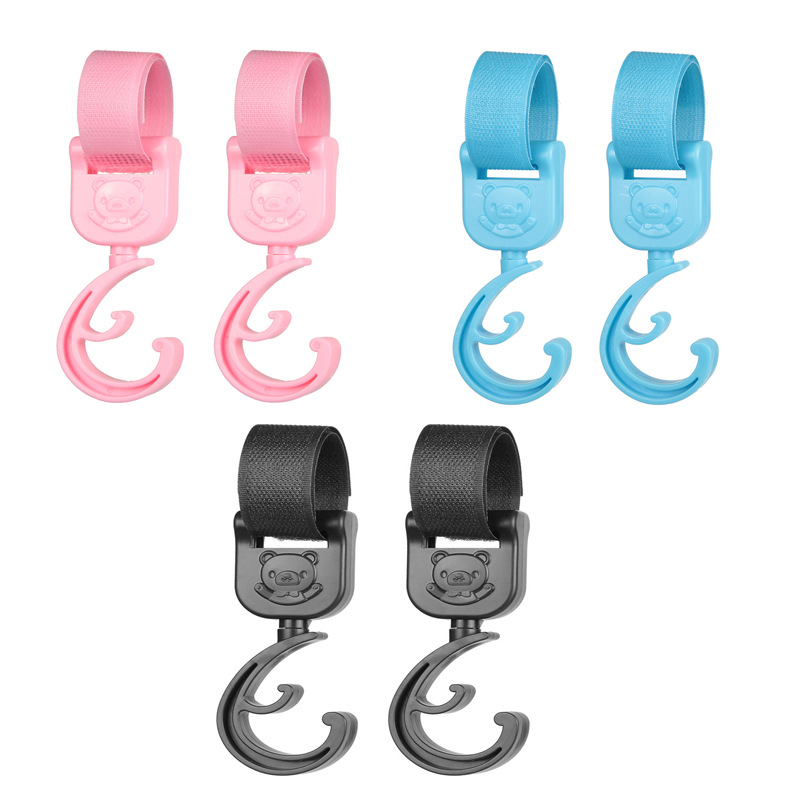 2-pack stroller hooks, strollers, stroller clips, carabiner clips, stroller accessories