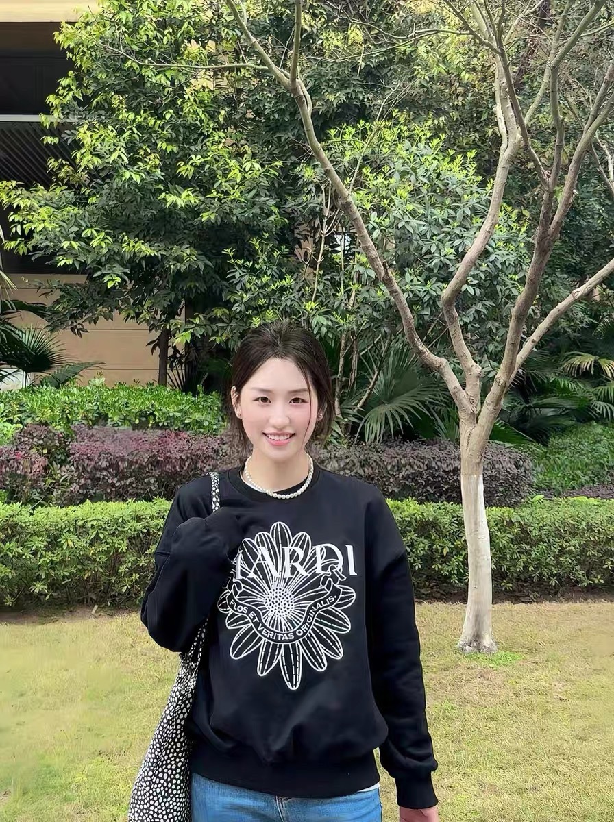 スポット韓国トレンドブランドマルディスウェットシャツレディースデイジー24新作プリントラウンドネックトップスドロップシッピング