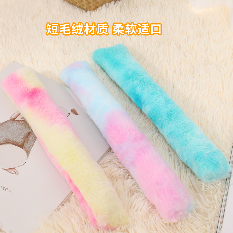 Z gato juguete auto-hi alivio aburrido almohada de peluche colorido molar resistente a la mordida gato juguete fábrica de mascotas mayorista