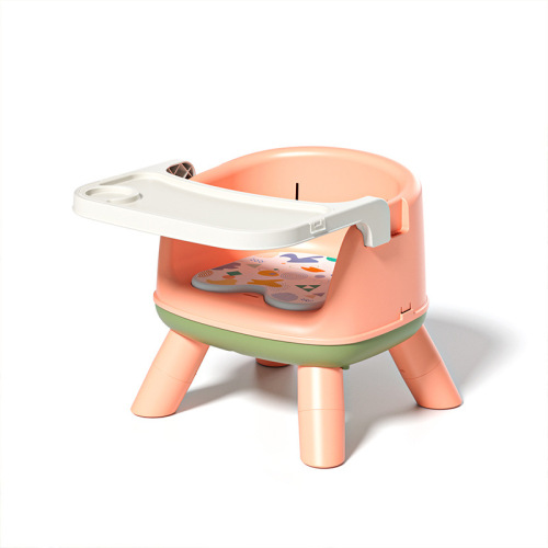 Baby dining chair, multi-functional height-adjustable baby call chair, creative household sliding backrest seat