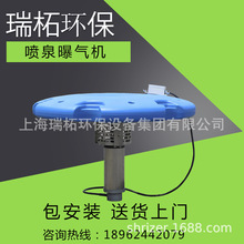 景觀噴泉曝氣機 廠家銷售河道曝氣機 污水處理七彩曝氣機