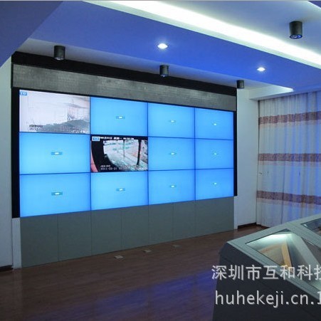 京东方工厂3.5mm超窄边拼缝可视安防监控大屏46寸液晶拼接屏