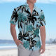 Hot Cross-border 3D Printed Hawaiian Men's Vacation Seaside Shirt to Design Explosions Lel Short Sleeve Shirt