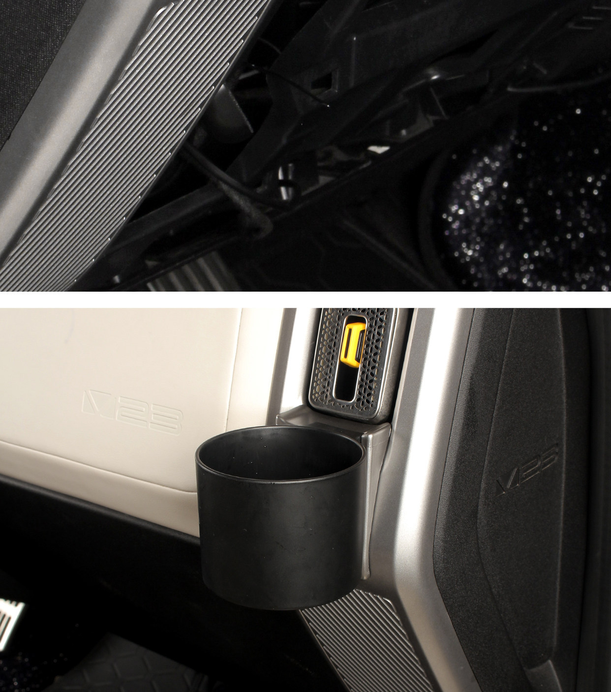Suitable for ICAR V23 air vent cup holder, specialized car-mounted beverage cup rack storage organizer modification