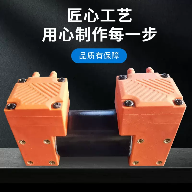 厂家直销微型气泵直流交流隔膜真空泵包装机医疗设备双头气泵定制