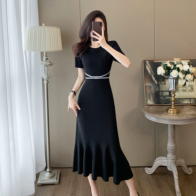 Knitted knitted dress