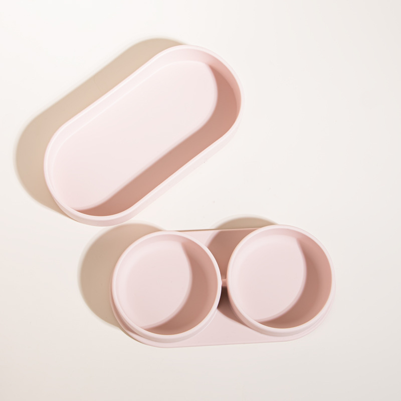 赤ちゃんの外食皿の吸盤は一体式の乳幼児が食事を習ってシリカゲルの補助食器の子供専用を訓練します。|undefined