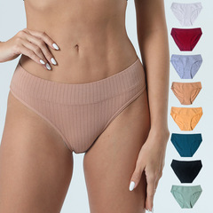 One-piece disposable pure cotton mid-rise women's underwear large size 40 count 95% cotton women's triangle underwear cross-border exclusive factory supply