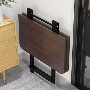 Foldable Table Household Dining Table Simple Portable Dining Table Rental Room Square Small Apartment Dining Simple Table