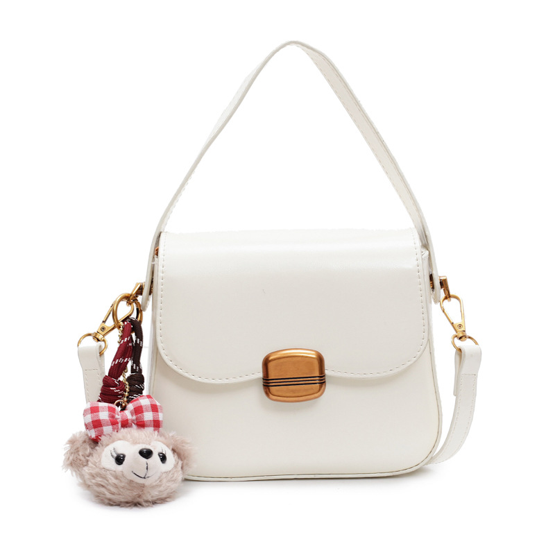 Bolso de tendencia popular de comercio exterior para mujeres 2025, nueva moda extranjera simple bolso de hombro de alta sensación bolso pequeño