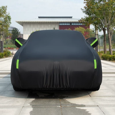 Car clothing | scratch-resistant, suitable for all - 2s-small-hatchback-aluminum-film-with-cotton-padding-black