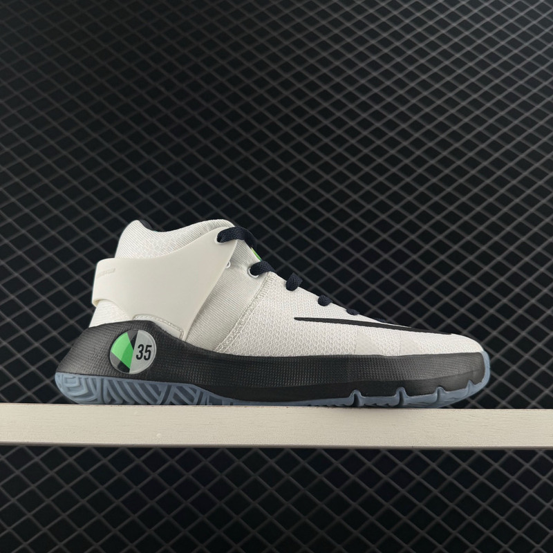 High-Quality Kd Trey5 Mid-Top Basketball Shoes Durant Practical Wear-Resistant Sneakers Retro Shock-Absorbing Outdoor Football Shoes