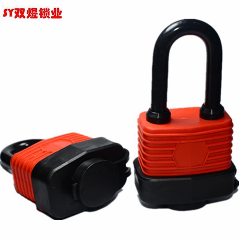 Cerradura impermeable de caucho inoxidable cerradura eléctrica antirrobo cerradura de cobre al aire libre cerradura a prueba de lluvia cerradura a prueba de óxido cerradura de puerta de estacionamiento núcleo de cerradura