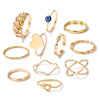 Ring, retro brand set, European style, suitable for import, wholesale