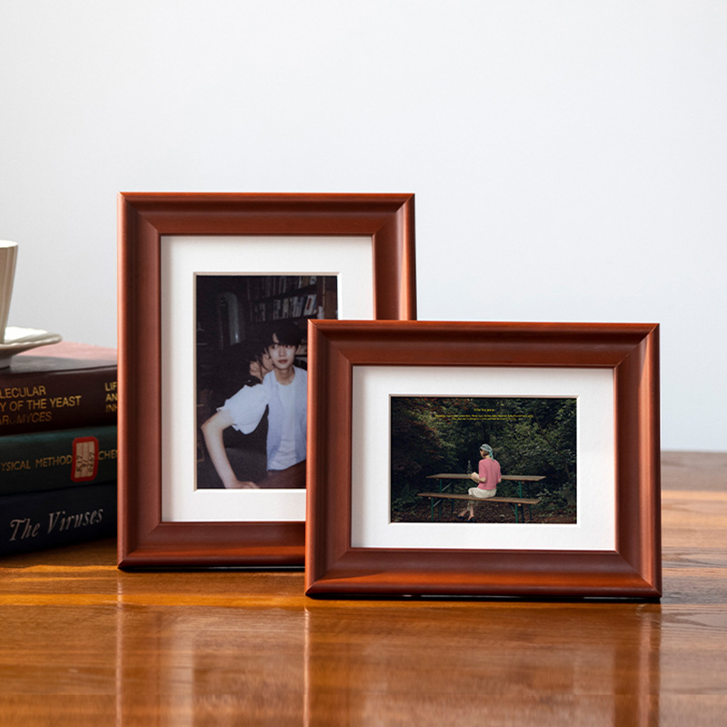 Solid Wood High-End Photo Frame Table Washed Photos Made into Painting 6Diy 7inch Framed 8 Plus Printing 10inch Photo Frame Wholesale Solid Wood High-End Photo Frame Table Washed Photos Made into Painting 6Diy 7inch Framed 8 Plus Printing 10inch Photo Frame Wholesale