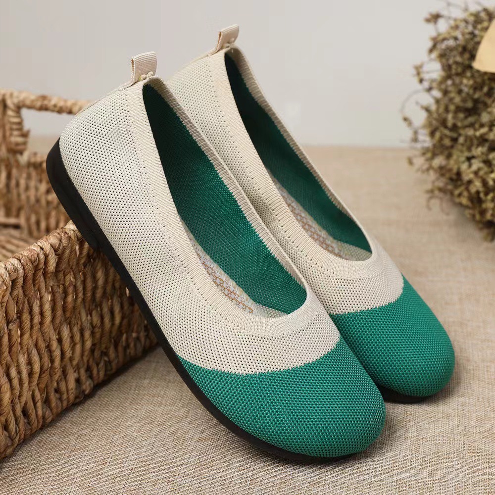 Viejos zapatos de tela de Beijing para mujeres, zapatos de conducción para mujeres, zapatos de tela