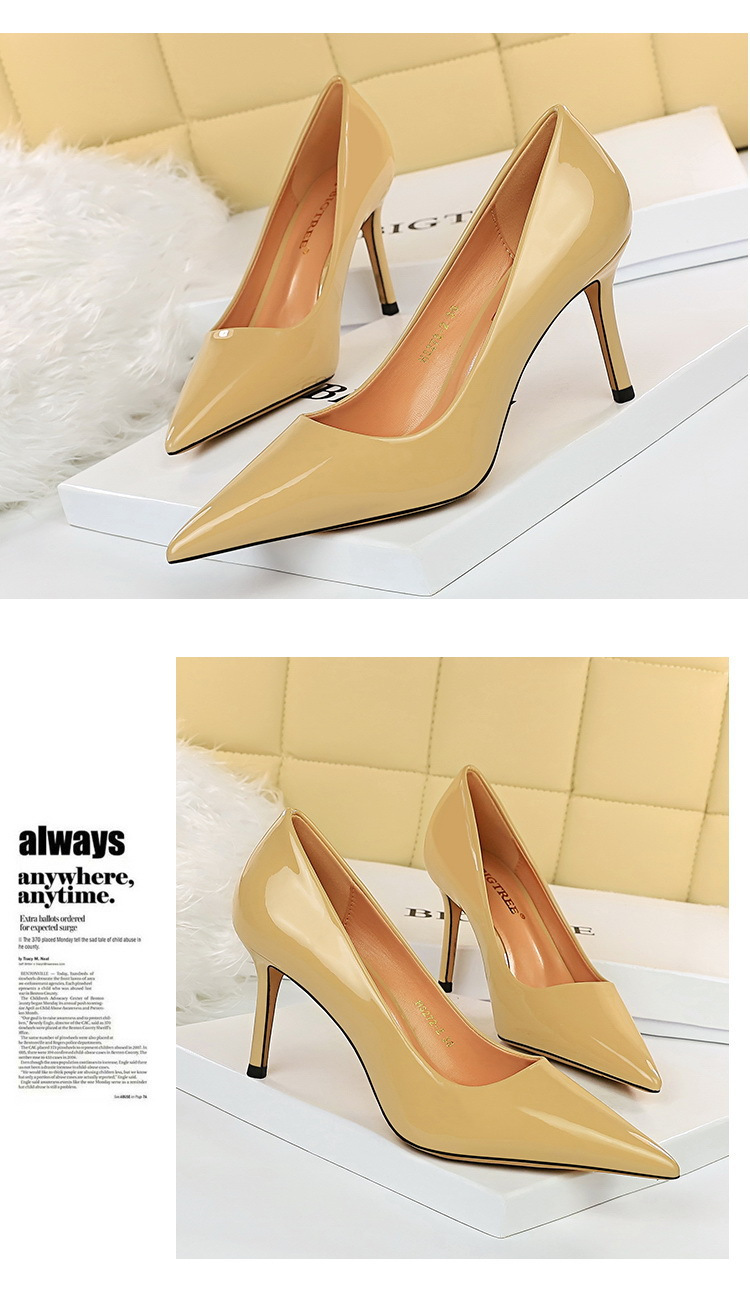 Dames lak high heels met puntige neus voor formele gelegenheid_voghion.com