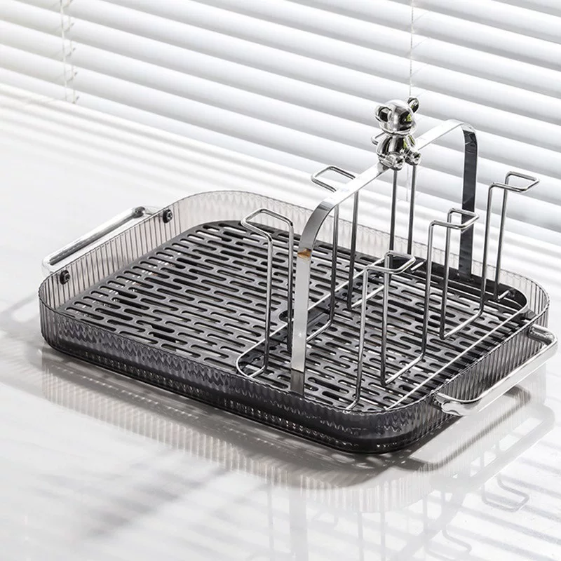 Drying rack, glass holder, glass storage system