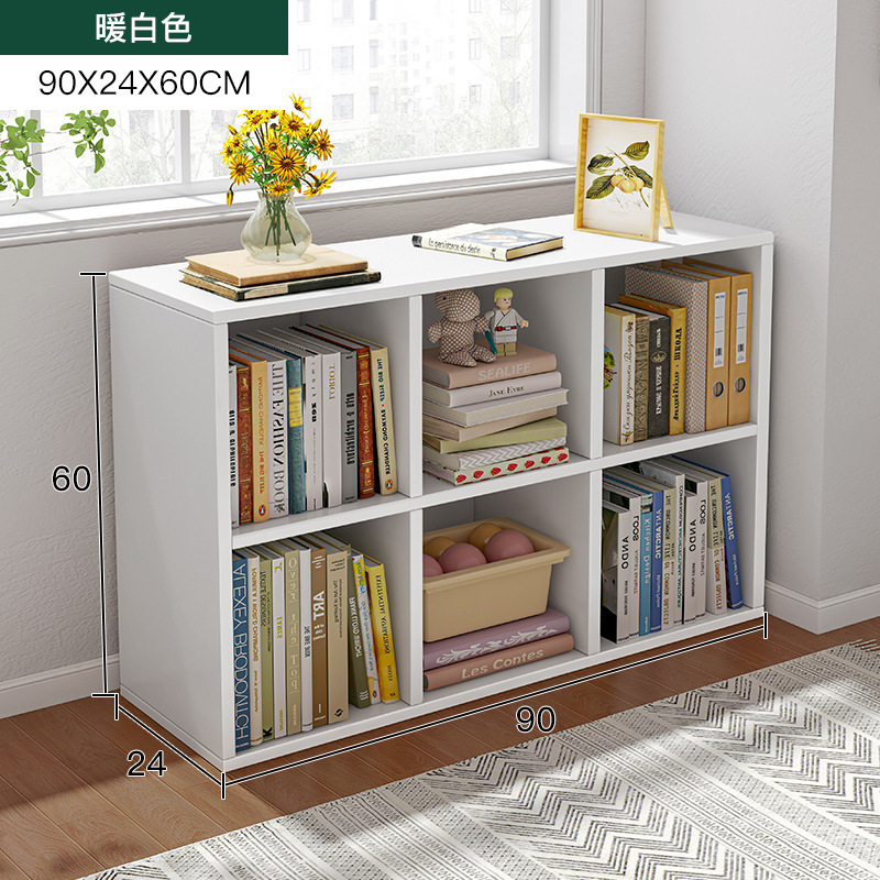 Estante de estantería Gabinete de rejilla de piso a techo Sala de estar Gabinete simple Gabinete de almacenamiento de libros multicapa Librería de lectura