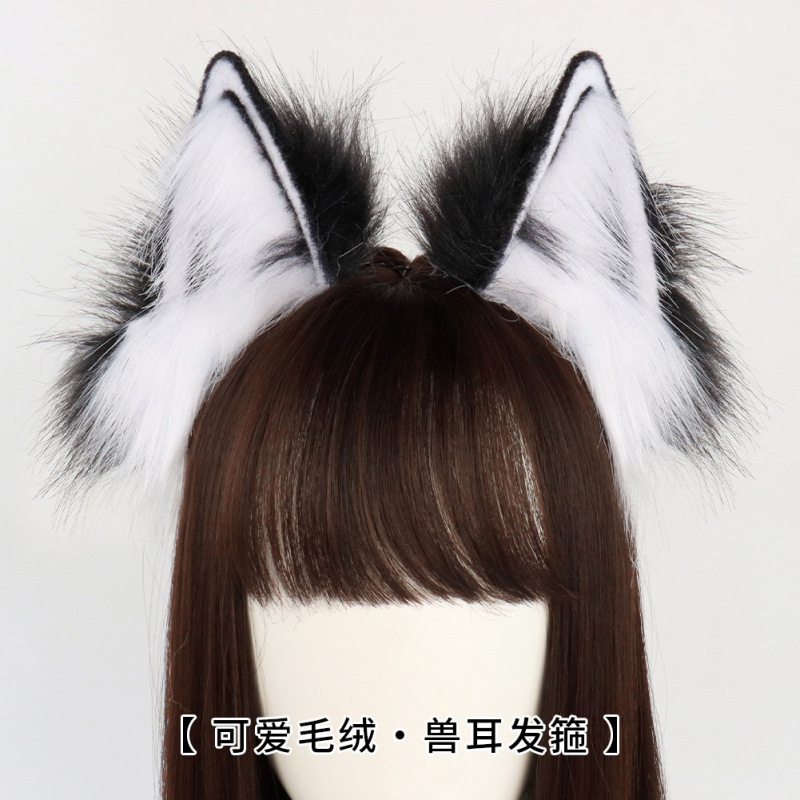猫の耳のカチューシャを代行して獣の耳の新型の狐の耳のlolita獣の耳のカチューシャの展の道具を作ります。|undefined