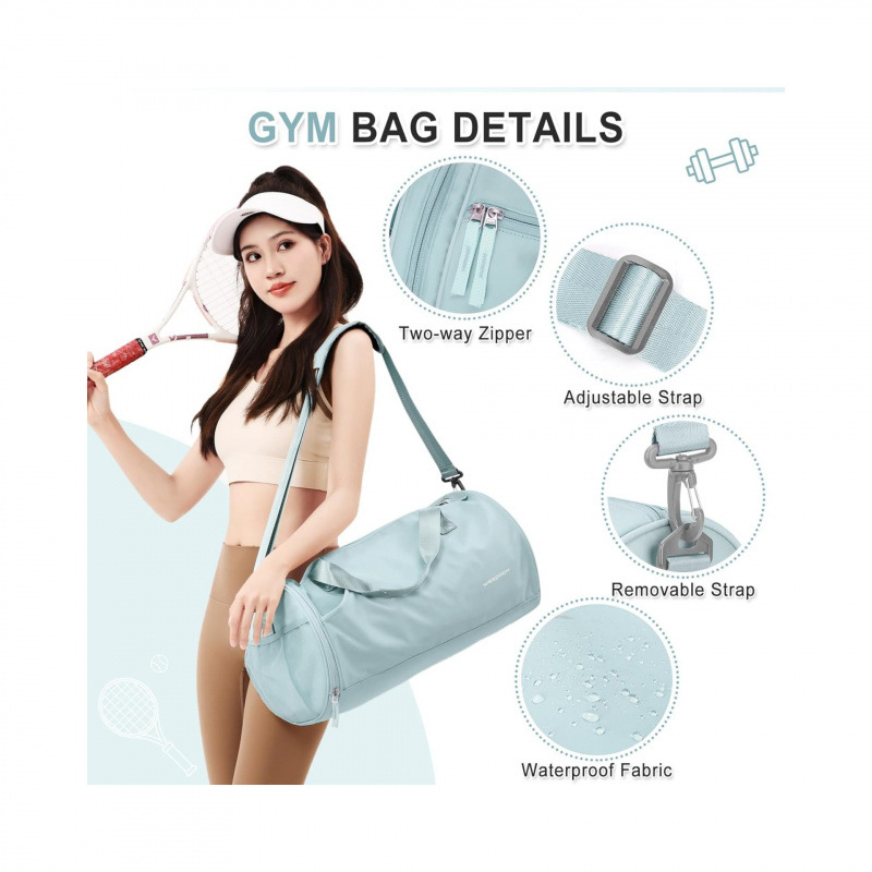 Bolsa de natación explosiva, bolsa de fitness, bolsa de viaje de mujer, bolsa de yoga, bolsa de entrenamiento portátil para hombres