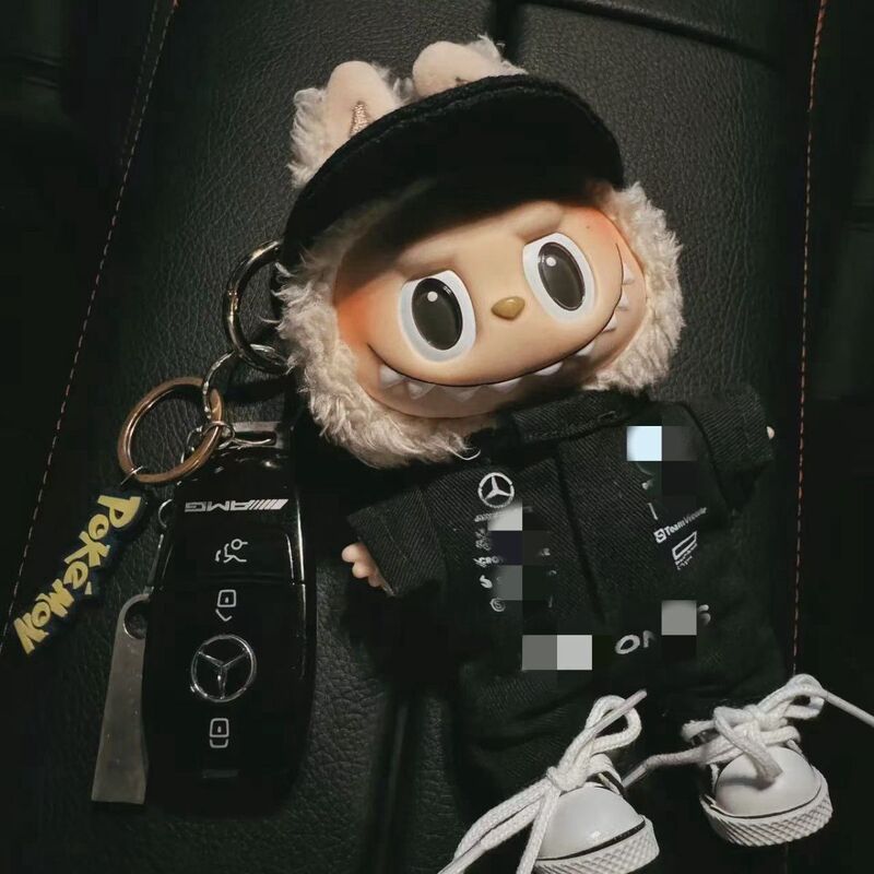 Clothes 15 Sets 17cm First, Second and Third Generation Vinyl Pendants, Dress-Up Baby Clothes, Dolls, F1 Racing Suits