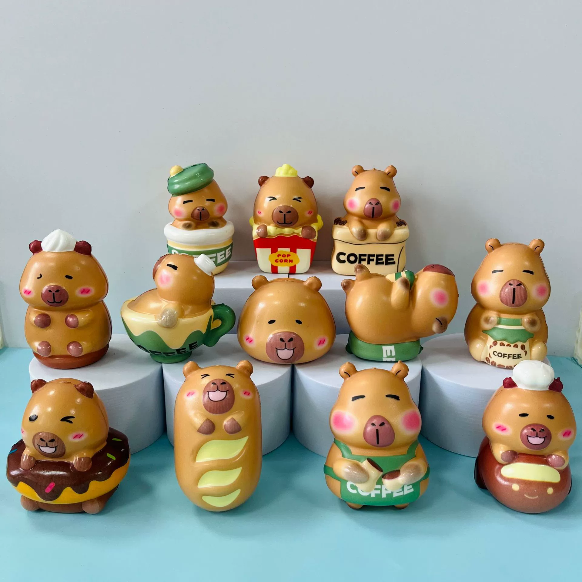 Новый трансграничный продукт Capibala, детская игрушка для снятия стресса, медленный отскок, вентиляционная кукла, прямая доставка с фабрики