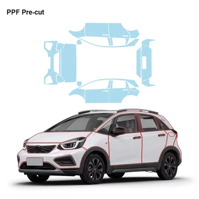 20-26 Honda Jazz/Gr9: Car paint protective film