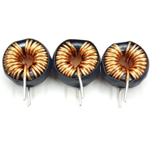 Ring plug-in inductor 50 125 100UH 10A magnetic ring inductor iron silicon aluminum factory direct sales