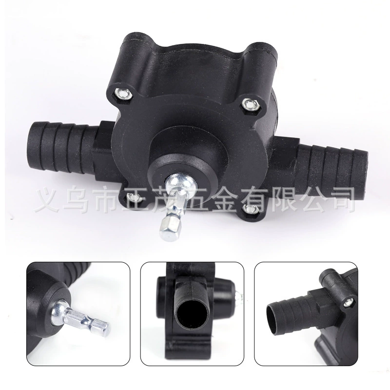 Бытовой небольшой водяной насос ручная электрическая дрель водяной насос портативный водяной насос постоянного тока самовсасывающий центробежный насос