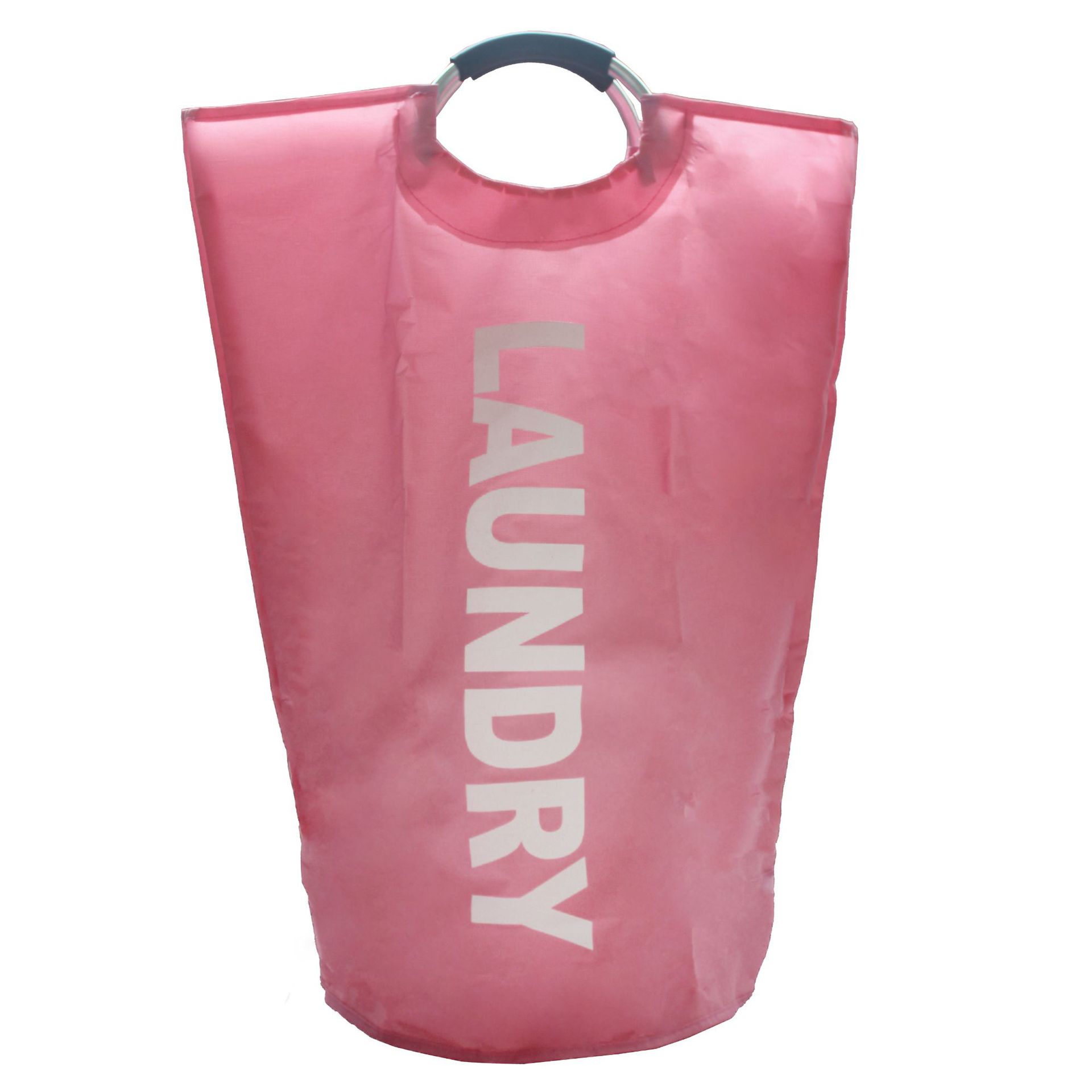 Bolsa de lavandería de tela Oxford - Transfronteriza (Amazon), tamaño grande, canasta de ropa sucia, plegable, con asa de espuma, también para almacenar juguetes, portátil