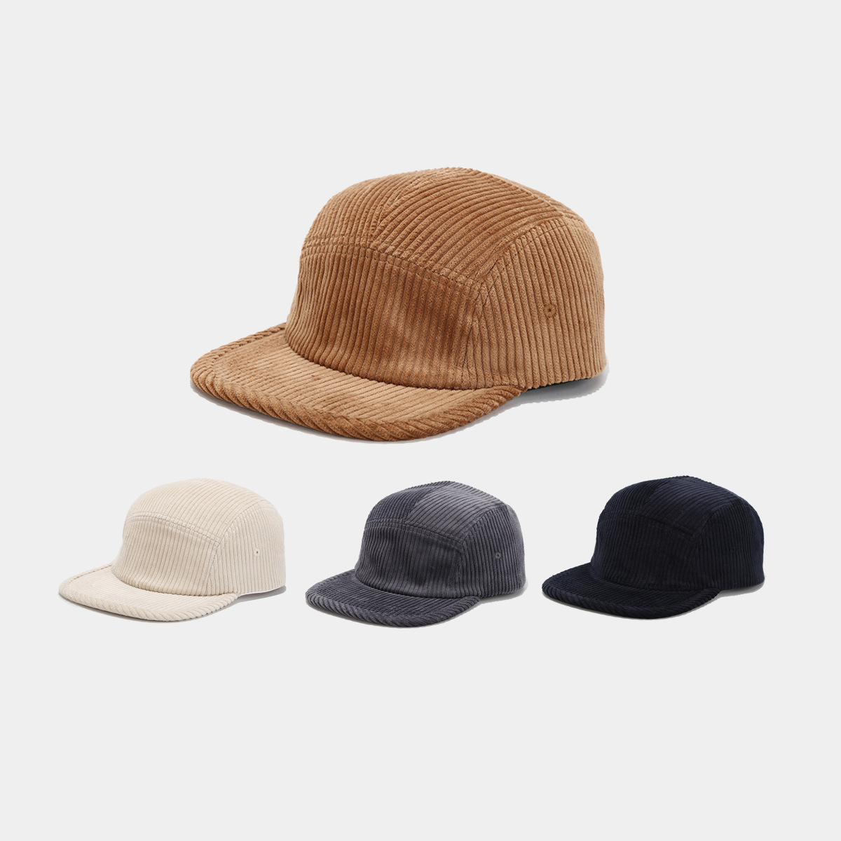 Literatura japonesa pequeña fresca sombrero de hombre de cinco piezas sombrero hip-hop de moda retro sombrero de invierno sombrero de béisbol de lana de caña