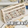 Capybara clear pencil case (pencil case only)