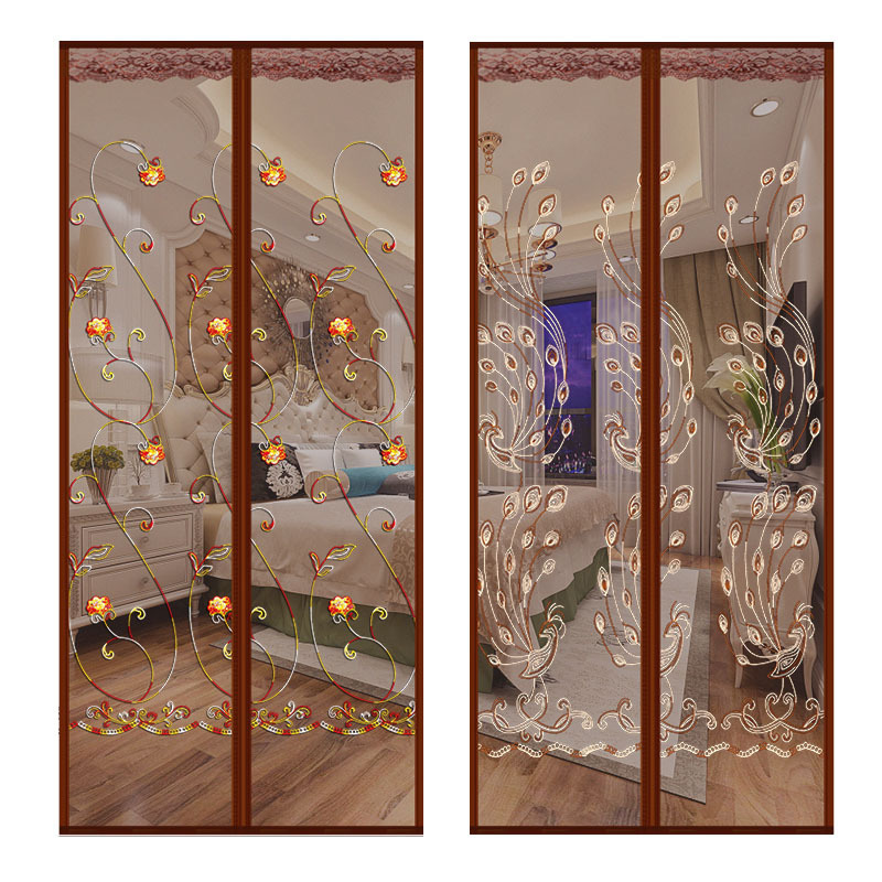 Anti-mosquito Door Curtain Punch-free Self-adhesive Home Bedroom Partition Curtain Living Room Curtain Window Screen Curtain Magnetic Soft Door Curtain Anti-mosquito Door Curtain Punch-free Self-adhesive Home Bedroom Partition Curtain Living Room Curtain Window Screen Curtain Magnetic Soft Door Curtain
